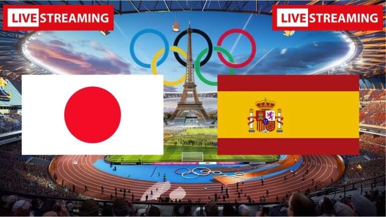 Japan vs Spain Football PARIS OLYMPIC LIVE