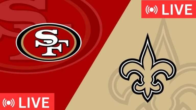 San Francisco 49ers vs New Orleans Saints | NFL PRE SEASON LIVE