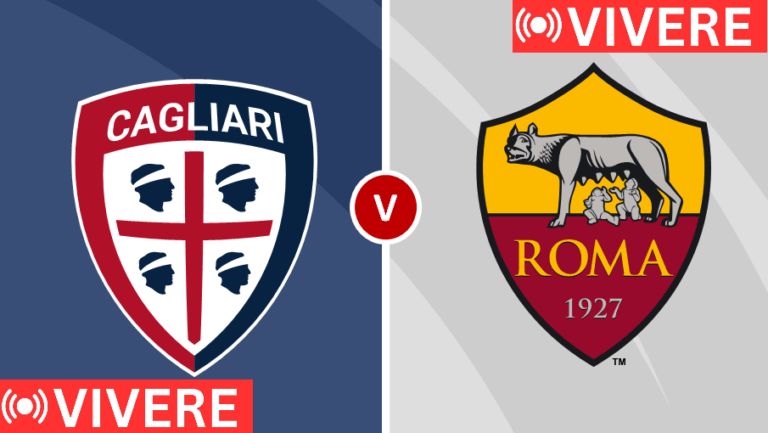 Cagliari vs AS Roma SERIA A VIVERE