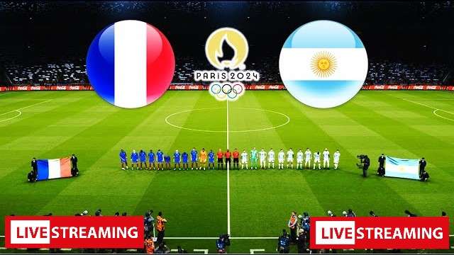 France vs Argentina Football Olympic LIVE